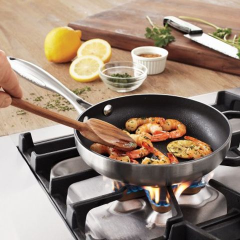 Chảo chống dính 28cm Scanpan CTX 7 lớp - Dùng cho bếp từ, bảo hành 3 năm, an toàn sức khỏe, thiết kế tinh tế, hàng chính hãng