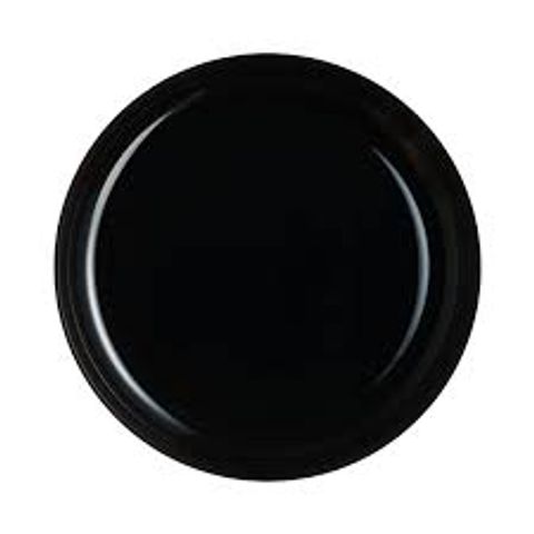 Đĩa Thủy Tinh Sâu Luminarc Friend's Time Đen 30cm - Chịu Nhiệt, An Toàn Lò Vi Sóng & Máy Rửa Bát, Bền Bỉ, Pháp