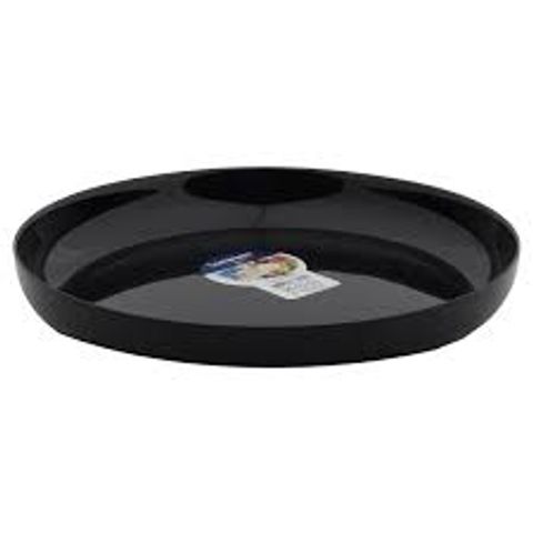 Đĩa Thủy Tinh Sâu Luminarc Friend's Time Đen 30cm - Chịu Nhiệt, An Toàn Lò Vi Sóng & Máy Rửa Bát, Bền Bỉ, Pháp