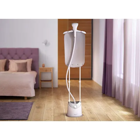 Bàn là cây, bàn là hơi nước đứng Philips GC487, công suất 1800W, phun hơi tự động, bảo hành 2 năm