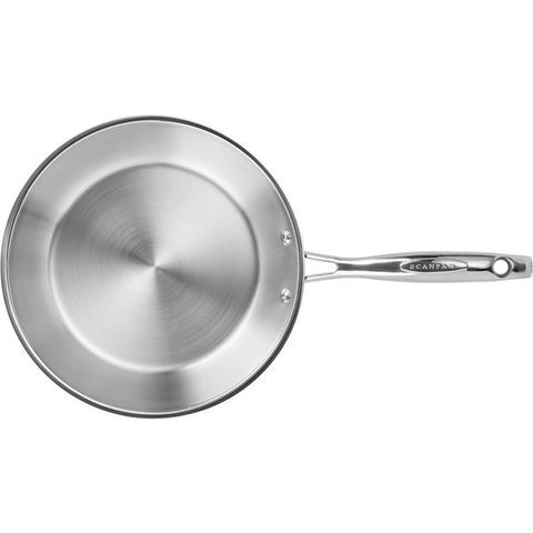 Chảo inox cao cấp dùng bếp từ Scanpan STS 26cm 75002603, đáy 3 lớp liền mạch, dùng máy rửa bát