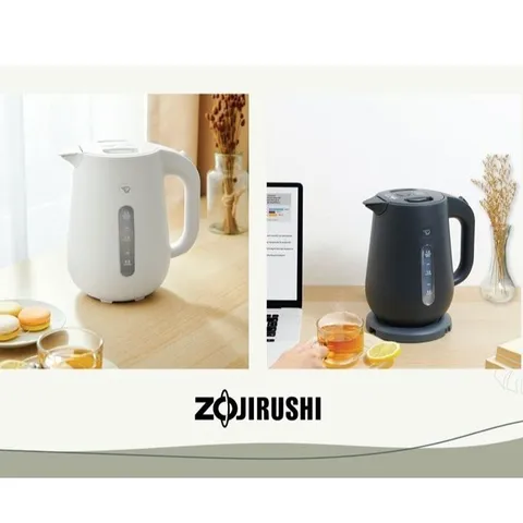 Ấm đun siêu tốc, bình đun siêu tốc Zojirushi 1.5L CK-VAQ15-BM, công suất 1300W, bảo hành 1 năm