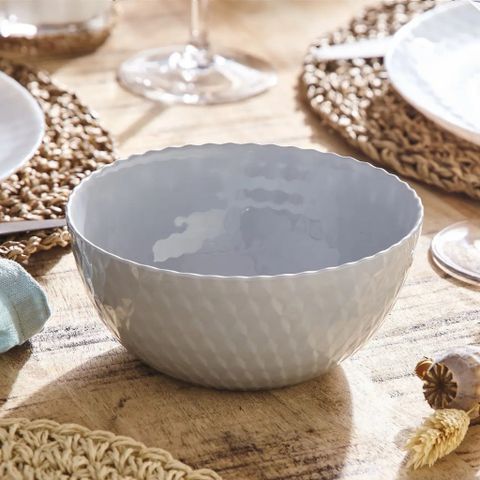 Bộ 6 Bát Ăn Cơm Thủy Tinh Luminarc Pampille 13cm Q4647*6 - An Toàn Trong Lò Vi Sóng, Không Chì, Hàng Chính Hãng Pháp
