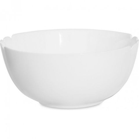 Bát Tô Thủy Tinh Luminarc Lotusia 21cm N3619 - Bộ 5 Chiếc Đựng Canh, Salad, Hàng Chính Hãng, Màu Trắng Sang Trọng