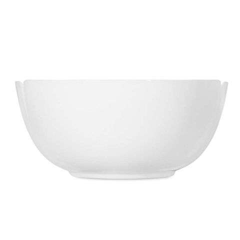 Bát Tô Thủy Tinh Luminarc Lotusia 21cm N3619 - Bộ 5 Chiếc Đựng Canh, Salad, Hàng Chính Hãng, Màu Trắng Sang Trọng