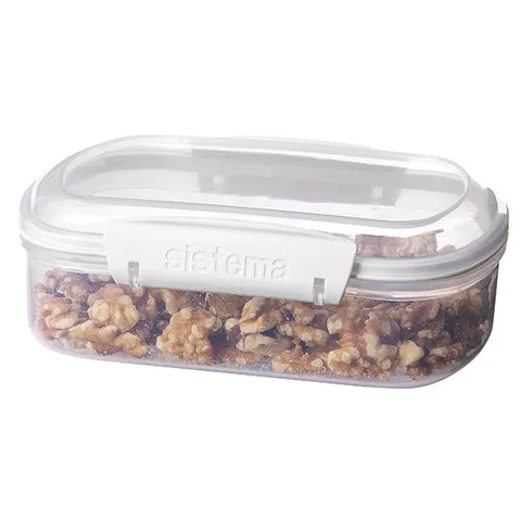Hộp đựng thực phẩm Sistema 685ml an toàn cho sức khỏe, không chứa BPA, dùng được cho lò vi sóng, máy rửa bát - Sản xuất tại New Zealand