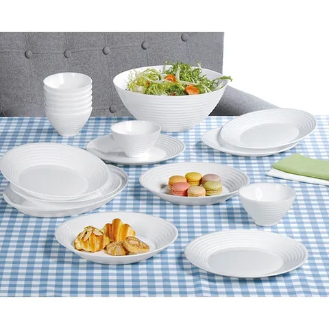 Đĩa Thủy Tinh Sâu Luminarc Harena 28cm - An Toàn Lò Vi Sóng, Chống Xước, Hàng Chính Hãng Pháp
