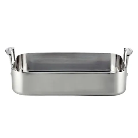 Khay Nướng Inox Scanpan Fusion5 35x24cm - Chảo Nướng Chịu Nhiệt Tối Đa, Dùng Bếp Từ & Lò Nướng - Hàng Chính Hãng