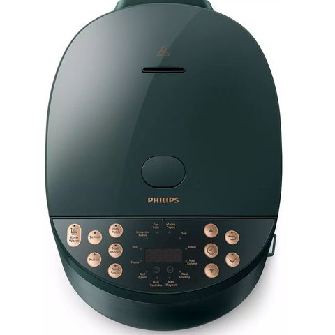 Nồi Cơm Điện Tử Philips HD4518/62 1.8L - 18 Chế Độ Nấu Đa Dạng, Công Nghệ Đốt Nóng 3D, Bảo Hành 2 Năm
