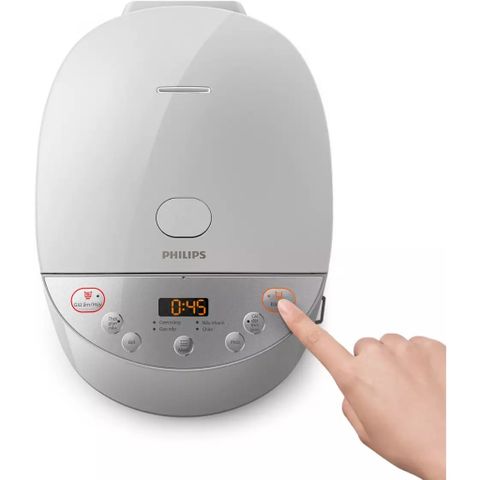 Nồi cơm điện tử Philips HD4515/69, dung tích 1,8L, bảo hành 2 năm chính hãng
