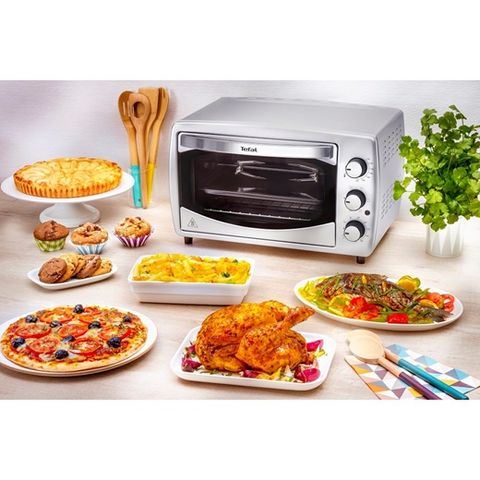 Lò Nướng Điện Tefal OF504 - Dung Tích 23L, Nướng Đối Lưu, Xiên Quay, Bảo Hành 2 Năm, Thiết Kế Sang Trọng, Dùng Cho Gia Đình 4-6 Người
