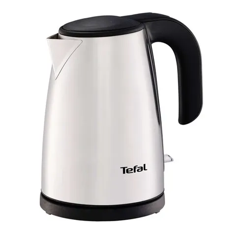 Bình đun siêu tốc Tefal KI197 1L 2000W - Thiết kế inox sang trọng, tự động ngắt, đèn báo sôi, bảo hành 2 năm, hàng chính hãng