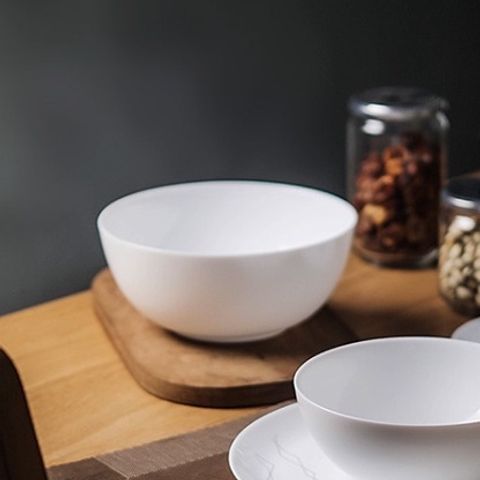 Bộ 2 Bát Tô Thủy Tinh Luminarc Diwali 21cm - Đựng Canh và Trộn Salad, Hàng Chính Hãng, Chất Liệu An Toàn, Thiết Kế Hiện Đại