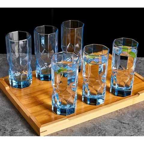 Bộ cốc uống nước thủy tinh Luminarc 6 chiếc - Octime Diamond 280ml - J7981, an toàn, chống xước
