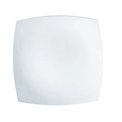 Đĩa thủy tinh Luminarc Quadrato 20cm - An toàn vi sóng & máy rửa bát - Sản xuất Pháp, chất liệu không chì, chống xước, thiết kế hiện đại