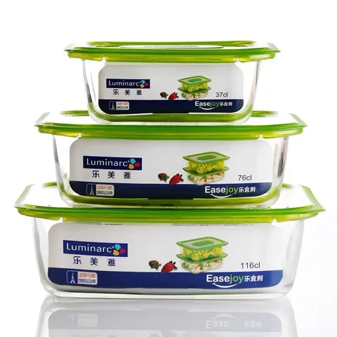 Hộp thủy tinh Luminarc Keep'N G3255 - 1.16L, an toàn cho lò vi sóng và máy rửa bát, chống xước, chất liệu cao cấp từ Pháp