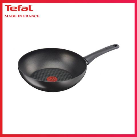 Chảo Chống Dính Sâu Tefal 28cm C6941902 - Chống Dính Titanium X2, Dùng Được Trên Bếp Từ, Sản Xuất Tại Pháp