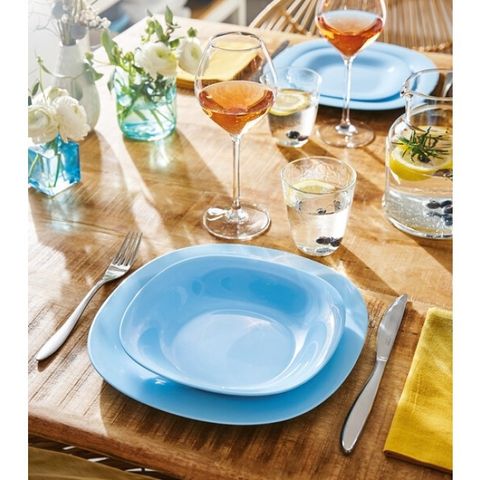 Đĩa thủy tinh Luminarc Carine 27cm - An toàn cho máy rửa bát và lò vi sóng, thiết kế tinh tế, sản xuất tại Pháp