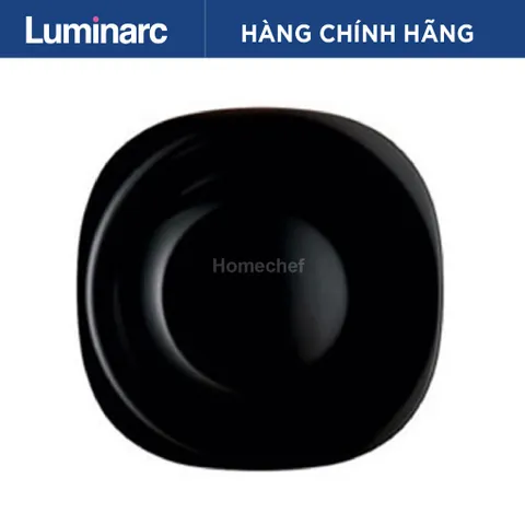 Đĩa thủy tinh Luminarc Carine 26cm - An toàn cho lò vi sóng, chống xước, sản xuất tại Pháp, dùng trong máy rửa bát, thiết kế tinh tế
