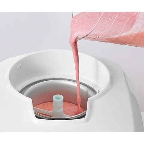 Máy làm kem tự động Unold Initio 48879 - Dung tích 1L, làm kem chỉ trong 60 phút, thiết kế gọn nhẹ, bảo hành 1 năm