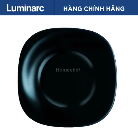 Đĩa thủy tinh cường lực Luminarc Carine 19cm - An toàn lò vi sóng, máy rửa bát, thiết kế hiện đại, sản xuất tại Pháp
