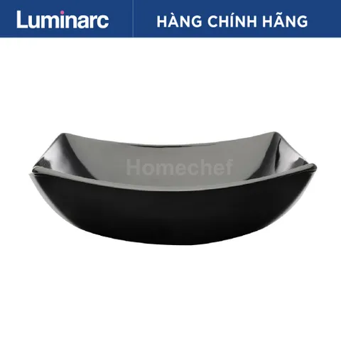 Đĩa Thủy Tinh Sâu Đựng Thực Phẩm Luminarc Quadrato 20cm - An Toàn Lò Vi Sóng, Chất Liệu Cao Cấp, Hàng Chính Hãng Từ Pháp