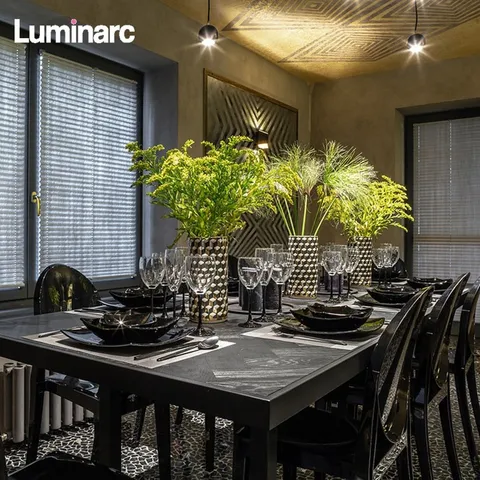 Đĩa Thủy Tinh Sâu Đựng Thực Phẩm Luminarc Quadrato 20cm - An Toàn Lò Vi Sóng, Chất Liệu Cao Cấp, Hàng Chính Hãng Từ Pháp
