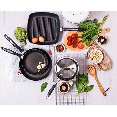 Chảo Chống Dính Scanpan IQ 26cm - An Toàn Sức Khỏe, Bảo Hành 3 Năm, Dùng Được Trên Mọi Loại Bếp, Thiết Kế Sang Trọng, Sản Xuất Đan Mạch