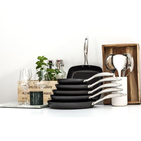 Chảo chống dính Scanpan Pro IQ 26cm - An toàn sức khỏe, bảo hành 3 năm, thiết kế sang trọng, dùng cho mọi loại bếp, sản xuất Đan Mạch