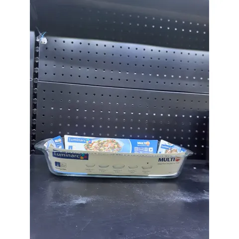 Bộ khay nướng Luminarc Multi One 3 chi tiết 35x24cm, thủy tinh cường lực, dùng lò vi sóng, lò nướng - J1340*3