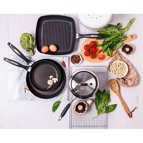 Chảo Chống Dính Scanpan IQ 20cm - An Toàn Sức Khỏe, Bảo Hành 3 Năm, Thiết Kế Hiện Đại, Phù Hợp Mọi Loại Bếp, Made in Denmark