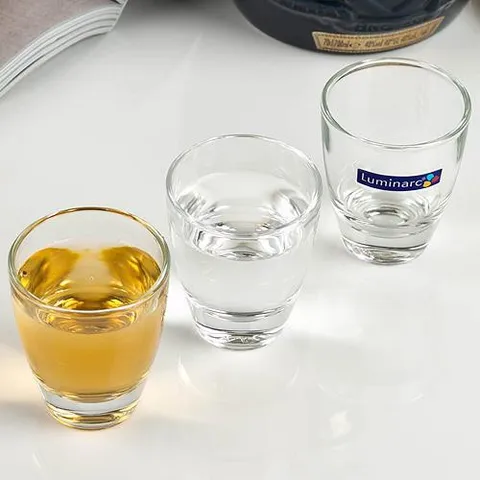 (Ảnh thật - Chính hãng) Bộ chén uống rượu mạnh 12 chiếc thủy tinh Luminarc 5cl G2615/16166, chịu va đập & chống xước tốt