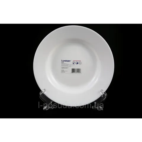 Bộ bát đĩa thủy tinh Luminarc DW8B - Gồm 4 tô và 4 đĩa sâu lòng, chất liệu cường lực, an toàn lò vi sóng, cao cấp, sang trọng