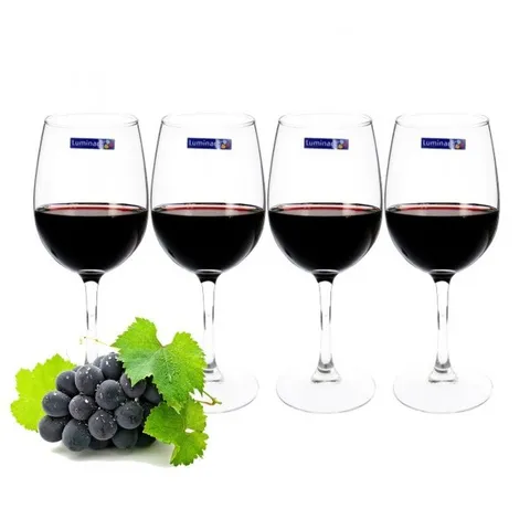 Bộ ly vang thủy tinh Luminarc So Wine 4 chiếc 350ml - Sang trọng, tinh tế, phù hợp cho thưởng thức rượu vang