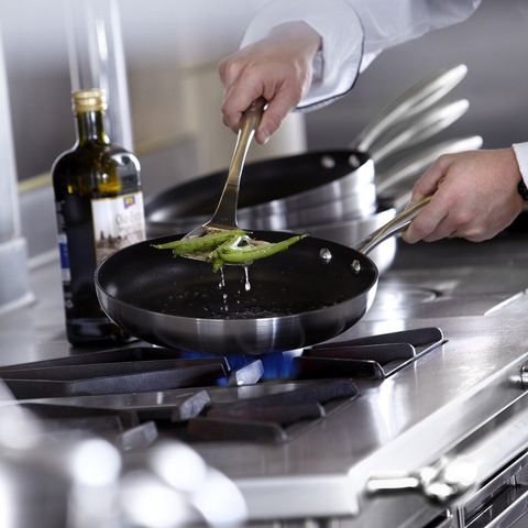 Chảo chống dính Scanpan CTX 26cm 7 lớp - Công nghệ Greentek an toàn, dùng mọi loại bếp, bảo hành 3 năm, thiết kế inox sang trọng