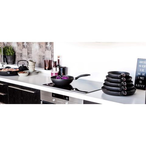 Chảo chống dính Scanpan IQ 24cm - Chảo bếp từ, an toàn sức khỏe, bảo hành 3 năm, hàng chính hãng, thiết kế Đan Mạch