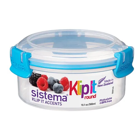 Hộp Nhựa Đựng Thực Phẩm Sistema 300ml - An Toàn, Không Chứa BPA, Dùng Lò Vi Sóng, Hàng Chính Hãng New Zealand