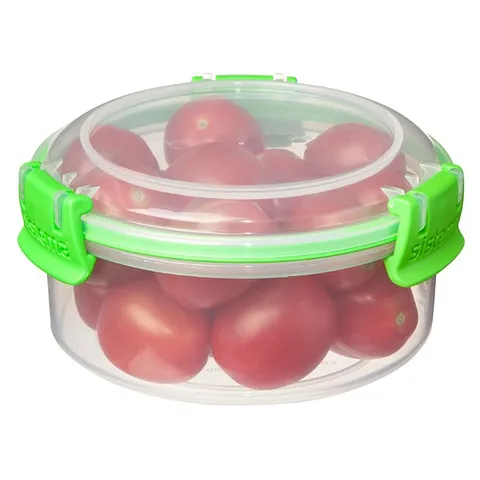 Hộp Nhựa Đựng Thực Phẩm Sistema 300ml - An Toàn, Không Chứa BPA, Dùng Lò Vi Sóng, Hàng Chính Hãng New Zealand