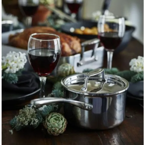 Nồi Inox Đáy Liền Scanpan Fusion 5 Lớp 1.3L/14cm - Dùng Bếp Từ, Chịu Nhiệt, Dễ Vệ Sinh | Hàng Chính Hãng Denmark