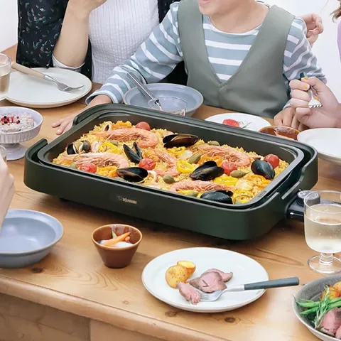 Vỉ nướng điện, bếp nướng điện đa năng Zojirushi EA-KFQ20-BA, bảo hành 1 năm | Hàng chính hãng