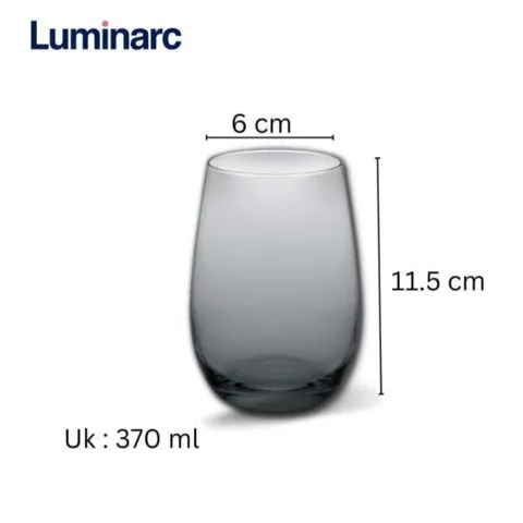 Bộ Cốc Thủy Tinh Cao Luminarc Maine 6 Chiếc 370ml - Sang Trọng, An Toàn, Chống Xước, Phù Hợp Với Mọi Không Gian Bếp