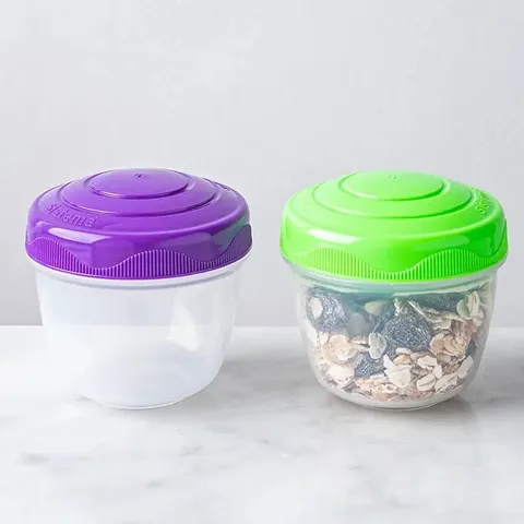Hộp đựng sữa chua Sistema To Go 305ml - An toàn BPA, chất liệu cao cấp, dùng cho vi sóng & máy rửa bát - Hàng chính hãng New Zealand