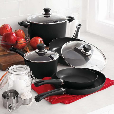 Bộ 2 Chảo Chống Dính Scanpan Classic 20cm & 26cm - An Toàn, Bền Bỉ, Phù Hợp Mọi Bếp, Bảo Hành 3 Năm Chính Hãng