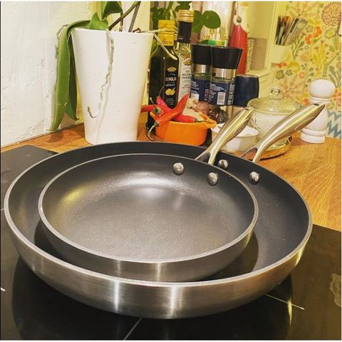 Bộ 2 Chảo Chống Dính Scanpan CTX 20+28cm - Hàng Chính Hãng, Bảo Hành 3 Năm, An Toàn Cho Sức Khỏe, Dùng Trên Tất Cả Các Loại Bếp