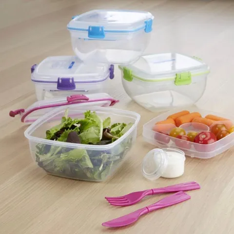 Hộp Nhựa Đựng Thực Phẩm Sistema 1.3L Kèm thìa, dĩa - An Toàn cho Vi Sóng, Máy Rửa Bát, Hàng Chính Hãng New Zealand