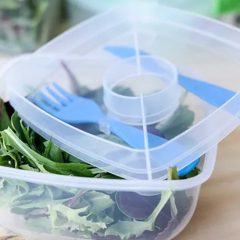 Hộp Nhựa Đựng Thực Phẩm Sistema 1.3L Kèm thìa, dĩa - An Toàn cho Vi Sóng, Máy Rửa Bát, Hàng Chính Hãng New Zealand