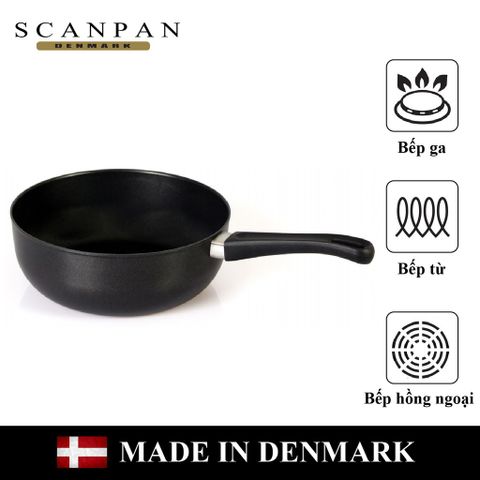 Chảo Chống Dính Scanpan Classic 26cm - An Toàn, Hiện Đại, Dùng Cho Bếp Từ - Bảo Hành 3 Năm, Hàng Chính Hãng