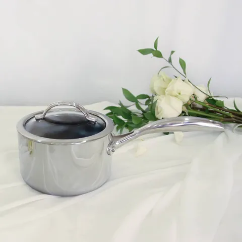 Nồi Chống Dính Scanpan HaptiQ 1.8L Dùng Bếp Từ - Thiết Kế Cao Cấp 16cm, Chống Dính Đảm Bảo 3 Năm, Hàng Chính Hãng Đan Mạch