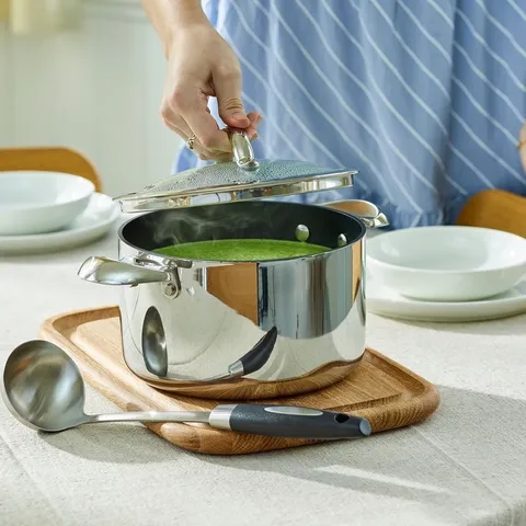 Nồi Chống Dính Scanpan HaptiQ 6.5L - 26cm, Hàng Chính Hãng, Bảo Hành 3 Năm, Sử Dụng Trên Bếp Từ, Chất Liệu Cao Cấp, Dễ Dàng Vệ Sinh