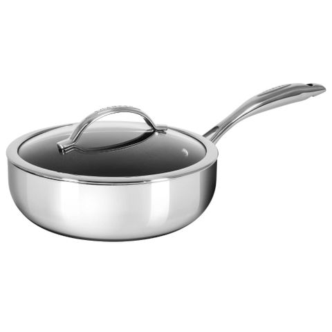 Chảo chống dính sâu lòng Scanpan HaptiQ 26cm có nắp - Dụng cụ nấu ăn bếp từ, bảo hành 3 năm, hàng chính hãng, cao cấp từ Đan Mạch